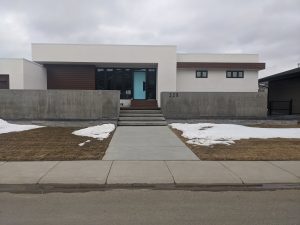 Concrete Curb Retaining Wall 10