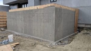 Concrete Curb Retaining Wall 8