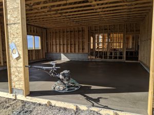 Concrete Garage Floor 1